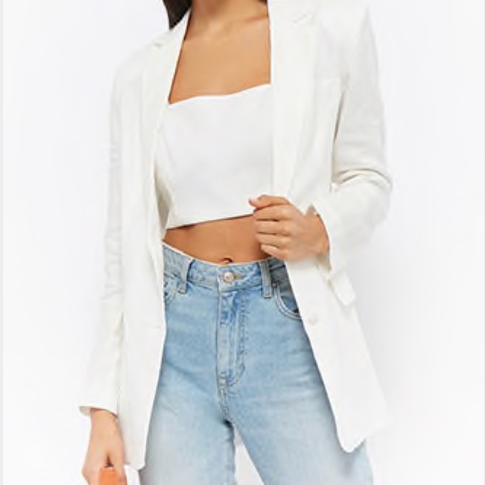 Brand new white blazer